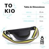 Riñonera Tokio Print Blanco