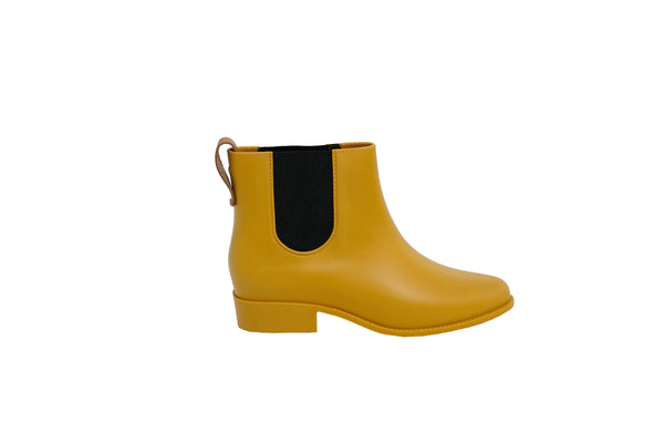 Bota Chelsea Mustard