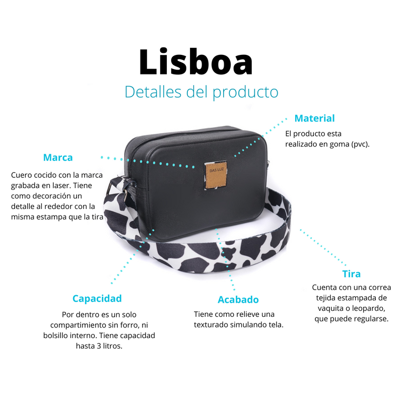 Bandolera Lisboa Print