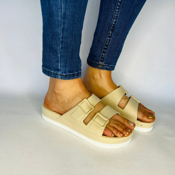 Sandalia Palma Plus Beige